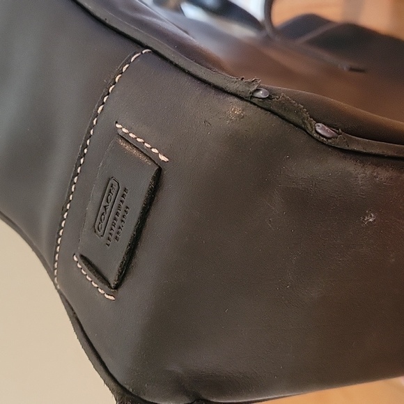 Coach Black leather Laptop office bag - Picture 7 of 8